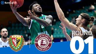 Lietkabelis rallies to win on Slask's court! | Round 1, Highlights | 7DAYS EuroCup