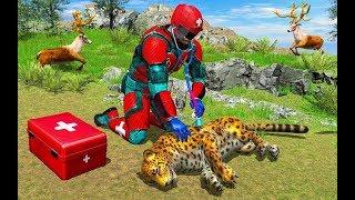 Animal Rescue Robot Hero Part-1 | Amazing City Rescue Robot Animal Android GamePlay | By Game Crazy
