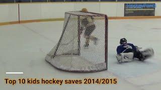 Top 10 kids' hockey saves 2014/2015