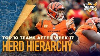 Herd Hierarchy: Colin ranks the top 10 teams in the NFL after Week 17 | NFL | THE HERD