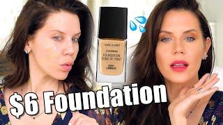 New $6 DRUGSTORE FOUNDATION ... Worth The Hype?