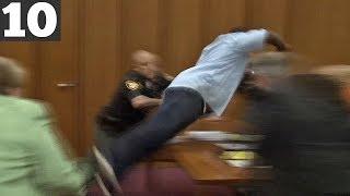 10 Most Dramatic Courtroom Moments
