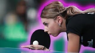 Os Melhores Rally's de Tênis de Mesa Feminino!  [Women's Best Table Tennis Rallies]