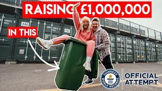 We’re setting a GUINNESS WORLD RECORD (In a wheelie bin)