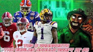 Eagles Must Draft One Of These 6 Guys At #6 | Top 6 Wishlist | Chase, Smith, Pitts & More Who Is #1