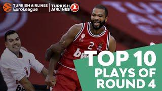 Turkish Airlines EuroLeague Regular Season Round 4 Top 10 Plays