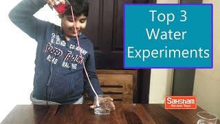 Top 3 Amazing and Simple Science Experiments with water for kids I Kid's Science Experiments I 2020