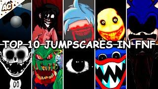 Top 10 Jumpscares in Friday Night Funkin'