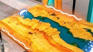 Epoxy Resin River Table MAKING FULL PROCESS 10 IDEAS with epoxy resin WOODworking projects