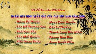 Top 10 bài quy định xuất sắc của các VĐV Nam tại các giải năm 2019