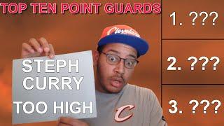 Rusty Buckets Top 10 Point Guards in 2021 Reaction! He Put Stephen Curry Where?!