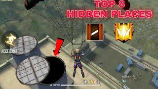 Top 10 hidden place|free fire|tamil|tips and tricks|bronze to grandmaster|sharvesh gaming|factory