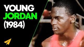Young Michael Jordan | I'm Prepared to TAKE on ANY CHALLENGES! | 1984 Interview | #EarlyStarts