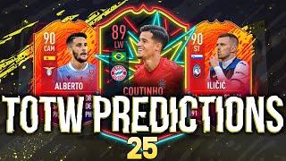 FIFA 20 TEAM OF THE WEEK PREDICTIONS 25 FT. OTW COUTINHO #TOTW25