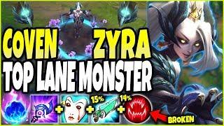 ZYRA IS A TOP LANE MONSTER 