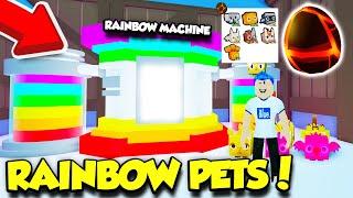 Getting INSANE RAINBOW PETS In Pet Simulator 2 Volcano Update! (Roblox)