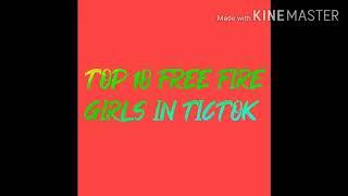Free fire girls on tictok 