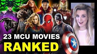 MCU Movies Ranked - All 23, Worst to Best, Avengers Endgame!