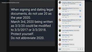 Police warning: don't abbreviate 2020