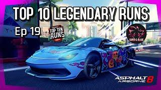 Asphalt 8 TOP 10 LEGENDARY RUNS OF THE MONTH Episode #19 @Taskeen Haider ❌ Super G Black @Asphalt