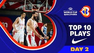 Nike Top 10 Plays | Cordinier,  Nikolic & Co. | Day 2 | #FIBAWC 2023 Qualifiers