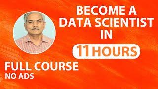 Python for Data Science | Data Science with Python | Python for Data Analysis | 11 Hours Full Course