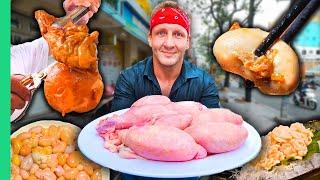 I Only Ate TESTICLES for 24 Hours!!  Extreme Street Food in Asia!!