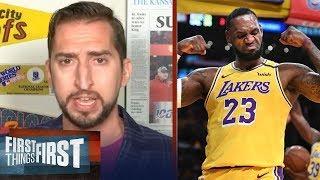 First Thing First | Nick "impressed" List of LeBron top 10 playoff game wonderful, proving King NBA