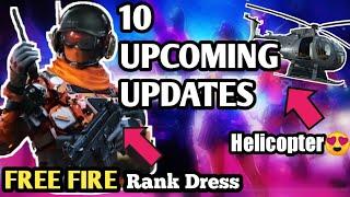 NEW HELICOPTER IN FREE FIRE | TOP 10 UPCOMING UPDATES IN FREE FIRE