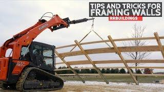 Building a Large Garage: Tips and Tricks For Framing Walls