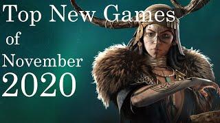 Top Upcoming New Games of November 2020 PC including System Requirements