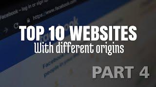 Top 10 Famous Websites with Different Origins | ISO 24 Part 4