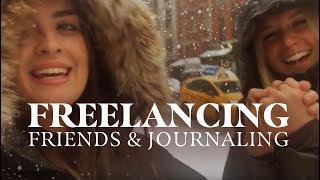 VLOG: january in new york city ❄ | freelancing, friends & journaling