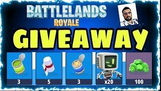 LIVE Battlelands Royale GIVEAWAY MC Cass + 100 GEMS NOW !