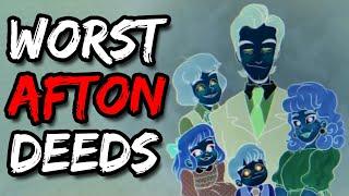 Scary FNAF Worst Things The Afton Family Has Done