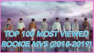 Top 100 Most Viewed Rookie Group MVs (2018-2019) - December 2019