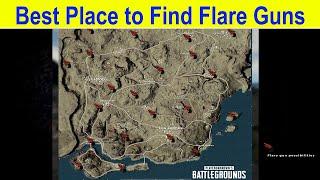 Best Place to find Flare gun in Pubg Mobile in Miramar| Flare Gun Locations in Pubg | Gamesmaza