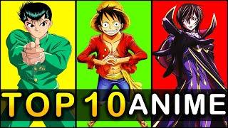 Top 10 BEST Anime of All Time (10K Subs Special) [HD]