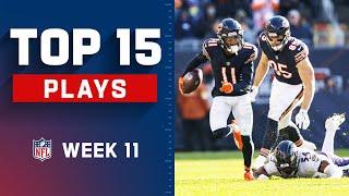 Top 15 Plays of Week 11 | NFL 2021 Highlights