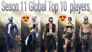 Seson 11 Top 10 Global players,,,,, 