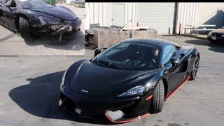 $$ SOLD $$ McLaren 570s From Wrecked To Perfect Condition