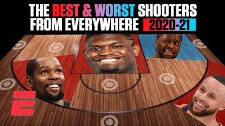 The best and worst shooters of the 2020-21 NBA season from everywhere on the floor | NBA on ESPN