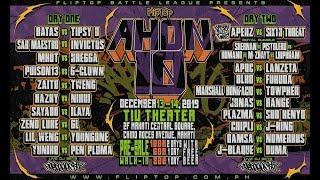 FlipTop - Ahon 10 Video Event Flyer