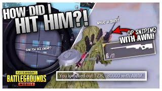 WHAT A SNIPING?! Insane AWM Control! - PUBG MOBILE