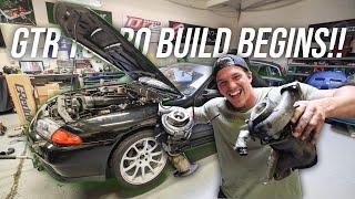 R32 GTR GETS CRAZY SINGLE TURBO MANIFOLD! *NO MORE TWIN TURBO* | R32 SKYLINE GTR BUILD SERIES EP. 2