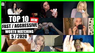 ASMR / FAST / AGGRESSIVE (Hand Sounds, Mouth Sounds, Tapping) / TOP 10 / 5/2020 / ASMR Charts