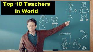 Top 10 teachers in the world speed test global map