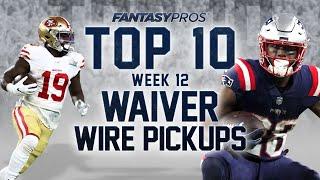 Top 10 Week 12 Waiver Wire Pickups (2020 Fantasy Football)