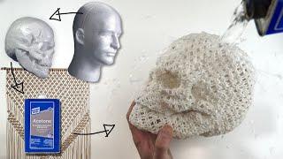 3D Macrame - MELTING Styrofoam with Acetone