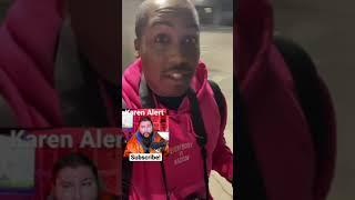 Frightened Karen calls security on black guy